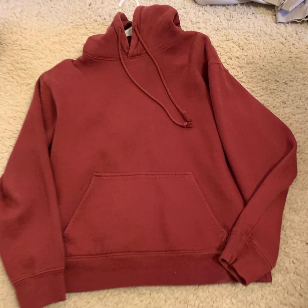 Brandy Melville red hoodie